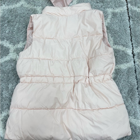 Guess Blush Pink Quilted Vest - Picture 2 of 3